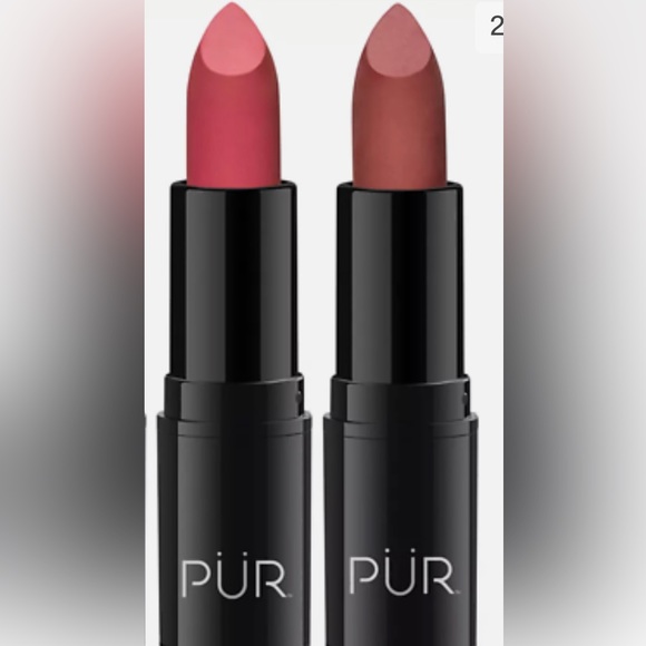 2 PUR lipsticks - IMPERIAL AND go getter colors